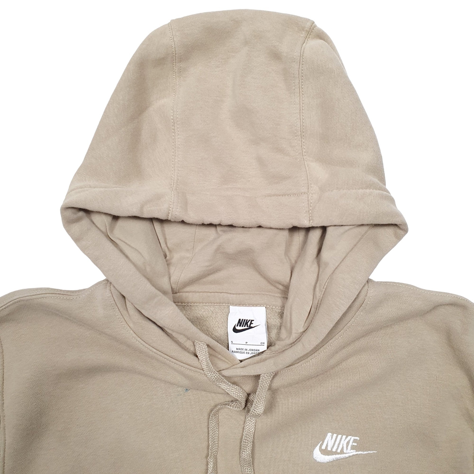 NIKE Hoodie Cotton Jumper Sweatshirt Mens S image 2