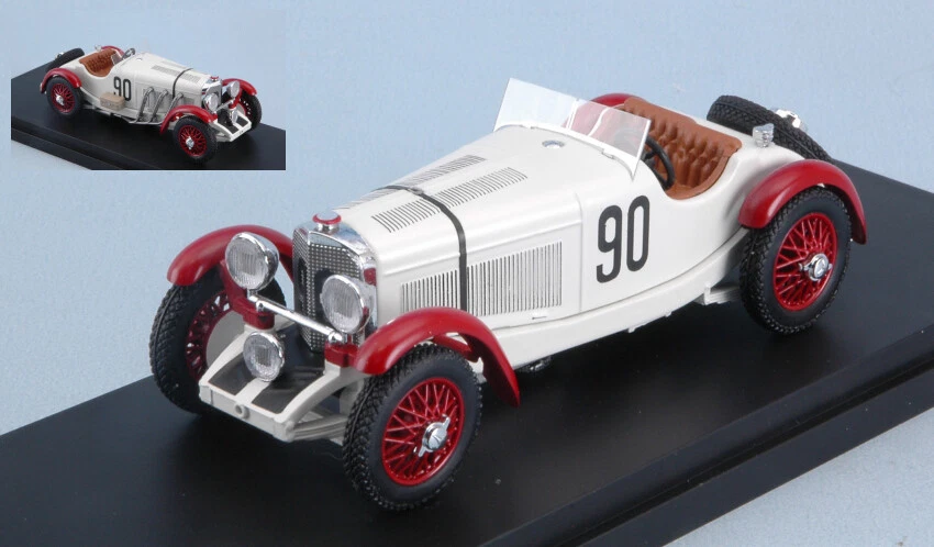 Miniature Rio Mercedes 770 K Wermacht 1941 – 1:43, Avec Officier Et Soldat, Neuve