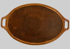 Extremely Rare School of Arts and Crafts(Lyceu de Artes e Oficios”  Wood Tray