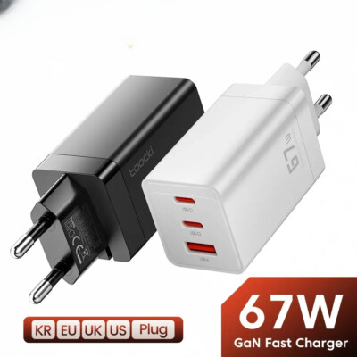 USB C Ladegerät Schnellladung 65W -Ladegerät Für IPhone 15 14 13 12 Pro MacBook