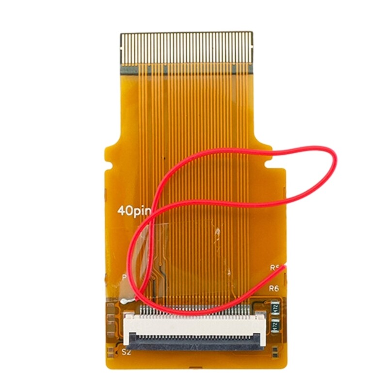 Backlit Adapter Screen Module with 40 Pin Cable Ribbon Cable