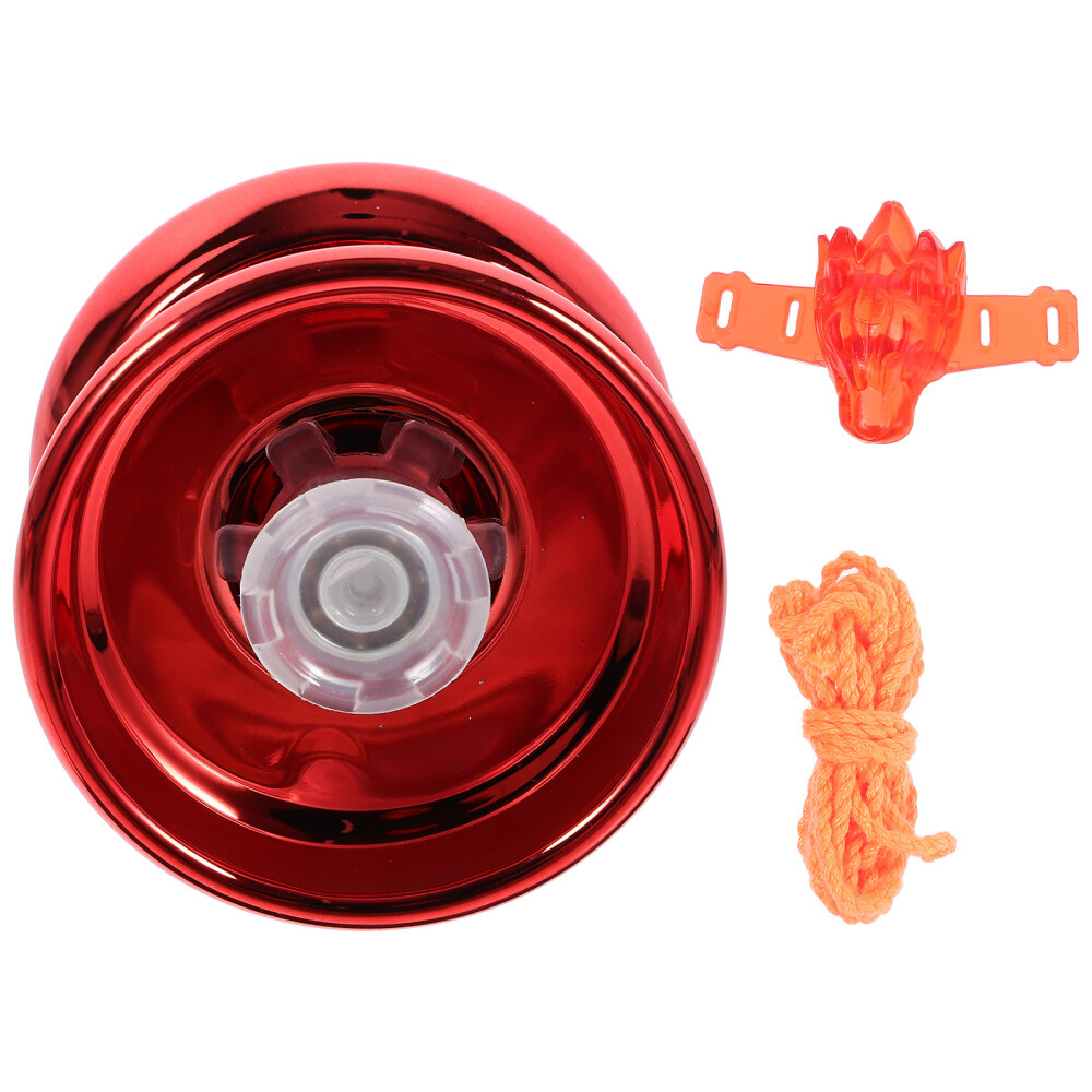 1 Set Yoyo Balls with String Yoyo Toy Lovely Yoyo Balls Metal YoYo