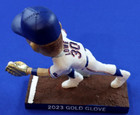 2024 Nathaniel Lowe Texas Rangers Golden Glove Award Gold Glove Bobblehead — photo 7