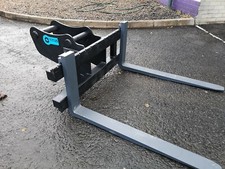 12-14 Ton Titus Excavator Pallet Forks Digger Forks Attachment