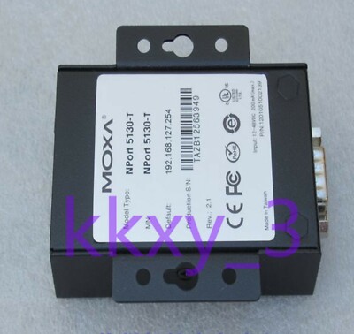 1 PCS NEW IN BOX MOXA Serial Device Server NPort 5130-T | eBay