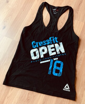 + SEXY Tank Top + REEBOK + Gr S + CROSSFIT GAMES / OPEN + Sport Fitness Training