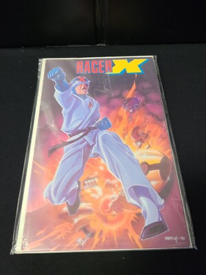 Racer X #0 Comic Book - Now Comics Speed Racer 