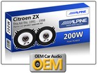 Citroen ZX Front Door speakers Alpine 13cm 5.25