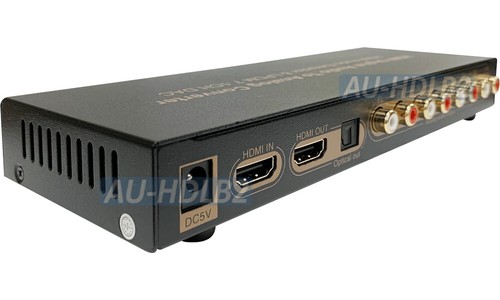 HD 1080P 7.1 PCM Audio Extractor With Multi RCA Optical Audio Outputs - Picture 2 of 7