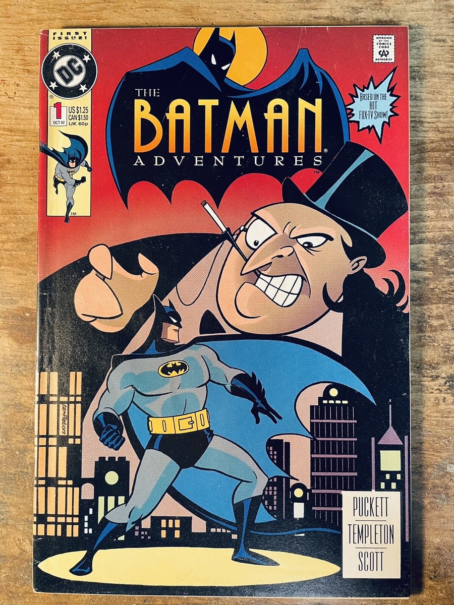 BATMAN ADVENTURES #1 (1992) KEY PREMIERE ISSUE BASED ON FOX KIDS
