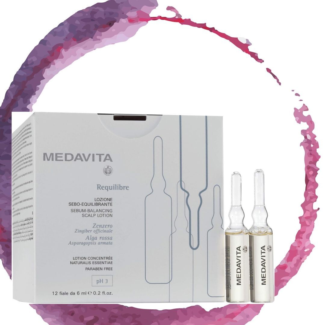 Medavita, Requilibre, Lozione Seboequilibrante, pH 3, 12 fl x 6 ml Fiale