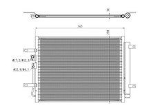 Für NRF 350471 CONDENSER KIA NIRO / HYUNDAIIONIQ16-