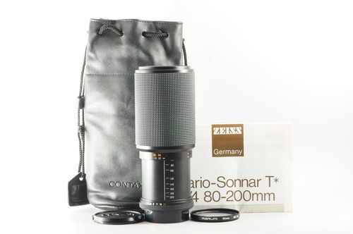 US Duty Paid Near Mint Contax Carl Zeiss Vario-Sonnar T* 80-200mm F/4 MMJ #4578
