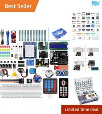 Arduino-Compatible Super Starter Kit with LCD Motors - Ideal for New Learners