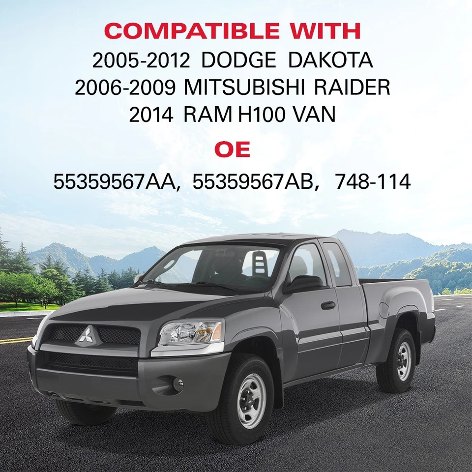 Power Window Regulator & Motor Front Left Side For 2006-2009 Mitsubishi Raider Foto 3 de 4