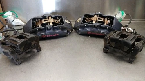 2015-2023 Ford Mustang GT OEM Front 6 Piston Brembo & 1 Piston Rear Calipers 29K