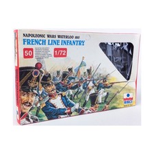 ESCI Napoleonic War Mini 1/72 French Line Infantry - Waterloo 18 SW VG /New 