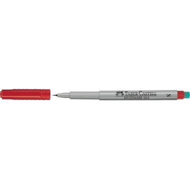 FABER-CASTELL NonPermanent-Marker MULTIMARK S, rot 5 bis 60 Stk SPARE 67%