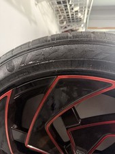 Bold 22 Red Black Accent Rims W 27540r22 Mounted Balanced Ready Bold 22 Red Black Accent Rims W 27540r22 Mounted Balanced Ready