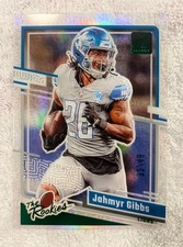 2023 Clearly Donruss Football Jahmyr Gibbs /49  RC  The Rookies Lions