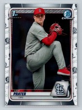 2020 Bowman Draft #BD-125 Levi Prater Chrome