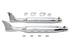 Chrome Fishtail Muffler Kit 30 inch for Harley-Davidson