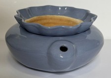 蓝色陶瓷工厂篮子、花盆、窗口花盆| eBay