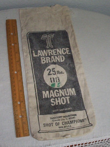 Vintage Lawrence Brand Magnum Shot Canvas Bag BB