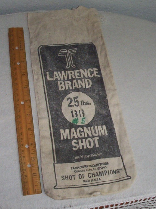 Vintage Lawrence Brand Magnum Shot Canvas Bag BB
