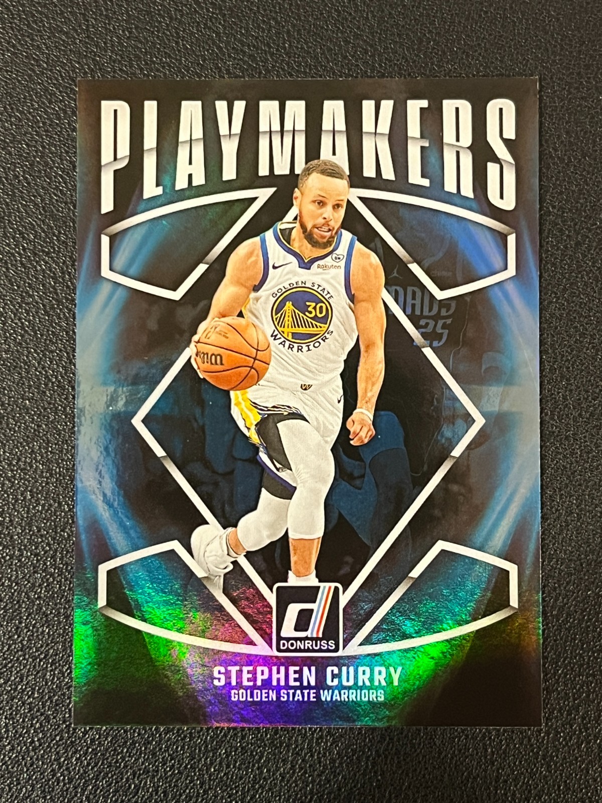 Stephen Curry 2024-25 Donruss Basketball Playmakers Warriors 18