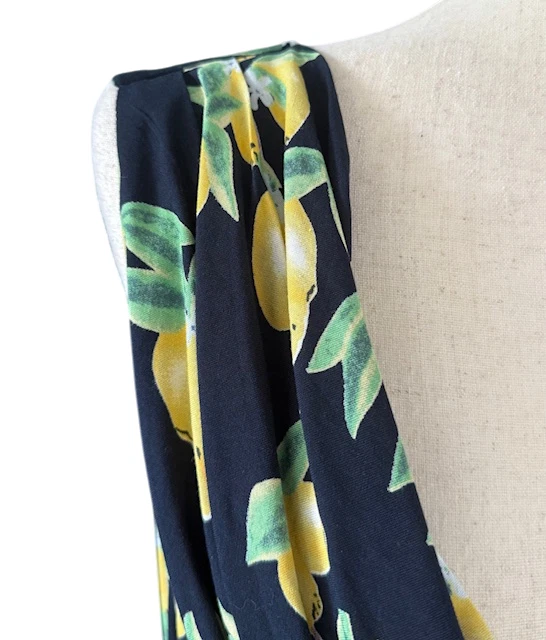 ModCloth Liza Luxe Duly Delighted Midi Dress in Lemon Cowl Neck Size Plus 3X NWT - Image 4 of 4