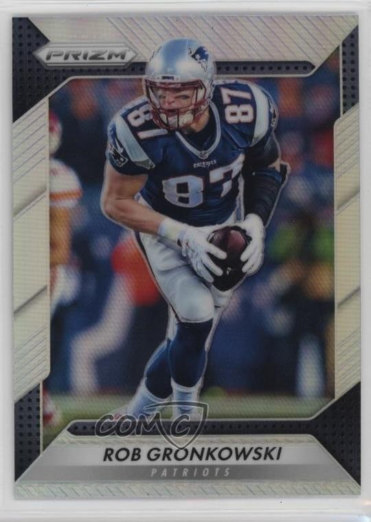 2016 Panini Prizm Silver Prizm Rob Gronkowski #52 1hn7