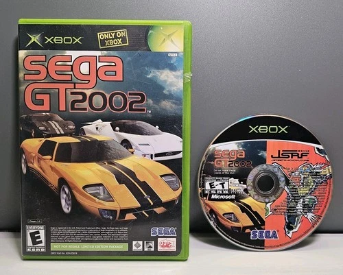 JSRF Jet Set Radio Future & Sega GT 2002 - Original Xbox - NO MANUAL