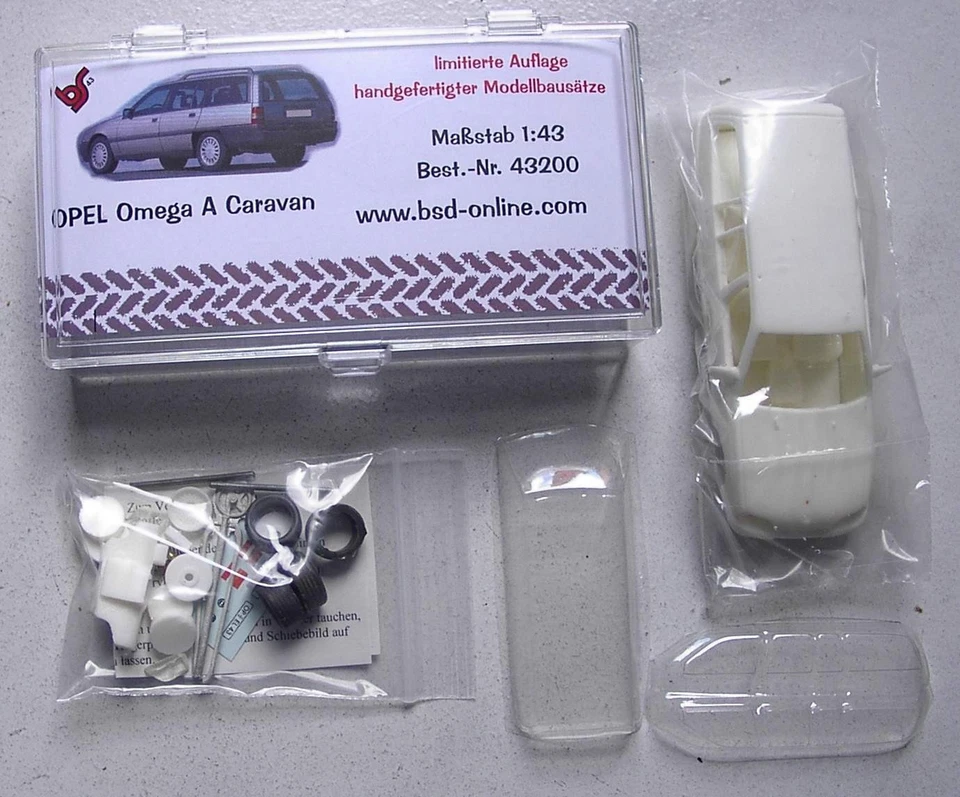 Opel Omega A Caravan  - 1:43  Bausatz von bs-design