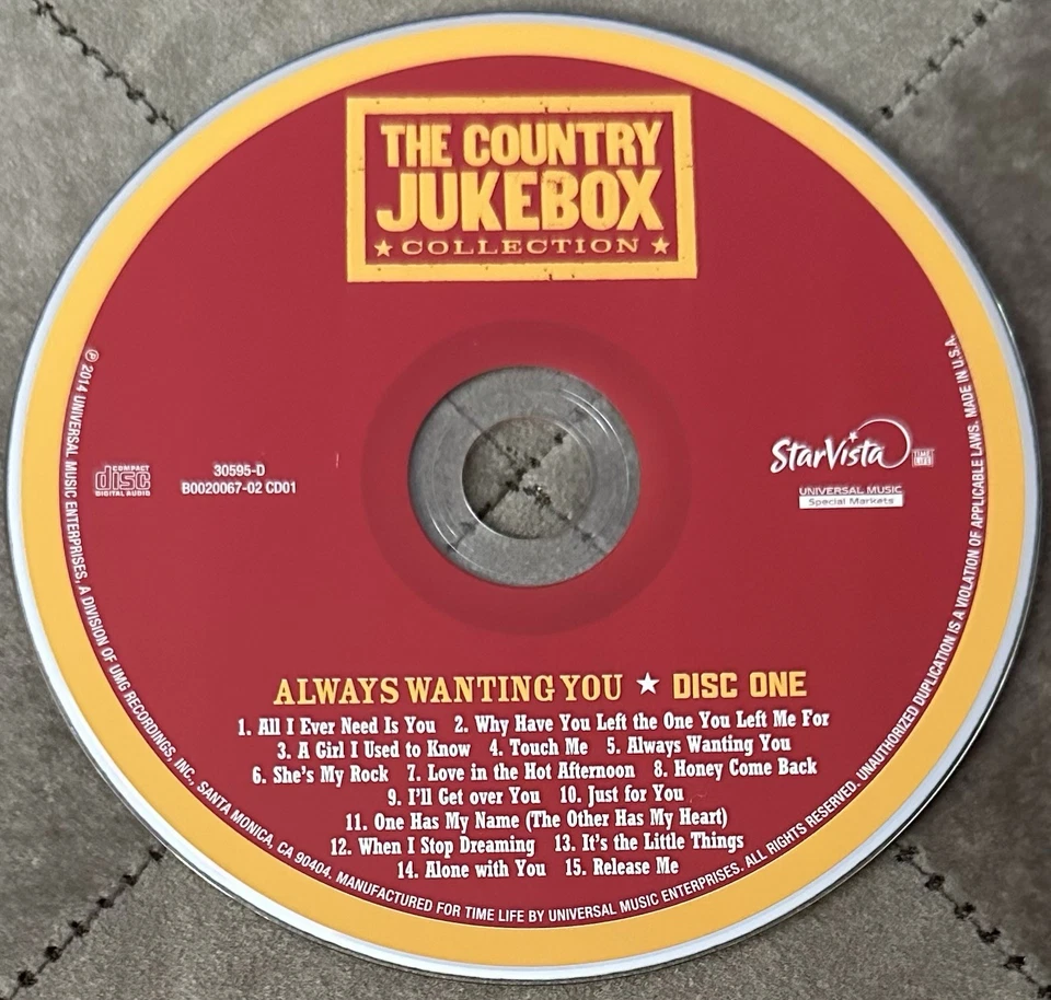 The Country Jukebox Collection: Always Wanting You (CD, 2 Discs, 2014) - Image 2 of 4