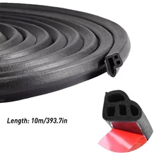 32ft For Land Rover Defender Door Weatherstrip Sealing Strip  Edge Molding Trim