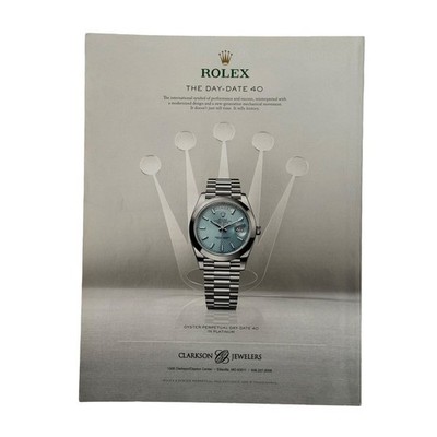 Rolex Advertisement The Day-Date 40 Craft Beer Louis Magazine - Main Image