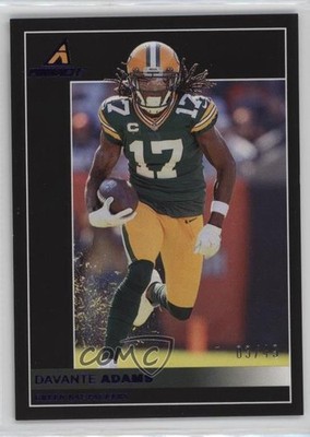 2021 Panini Chronicles Pinnacle Purple 3/49 Davante Adams #28 14ma