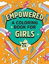 Empowered: A Coloring Book for Girls by Rockridge Press (paperback)