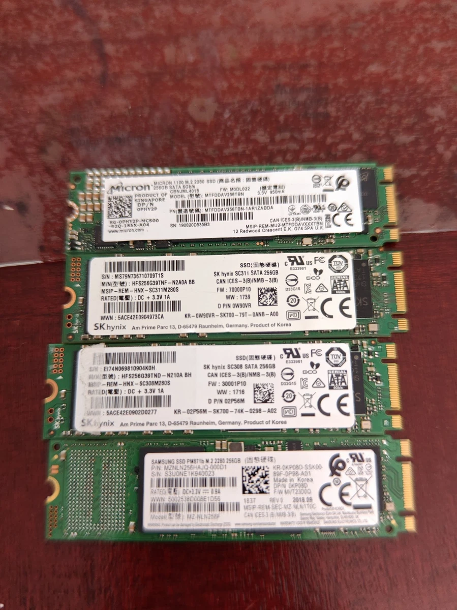 M.2 Interface 256 GB Internal Solid-State Drives for sale | eBay