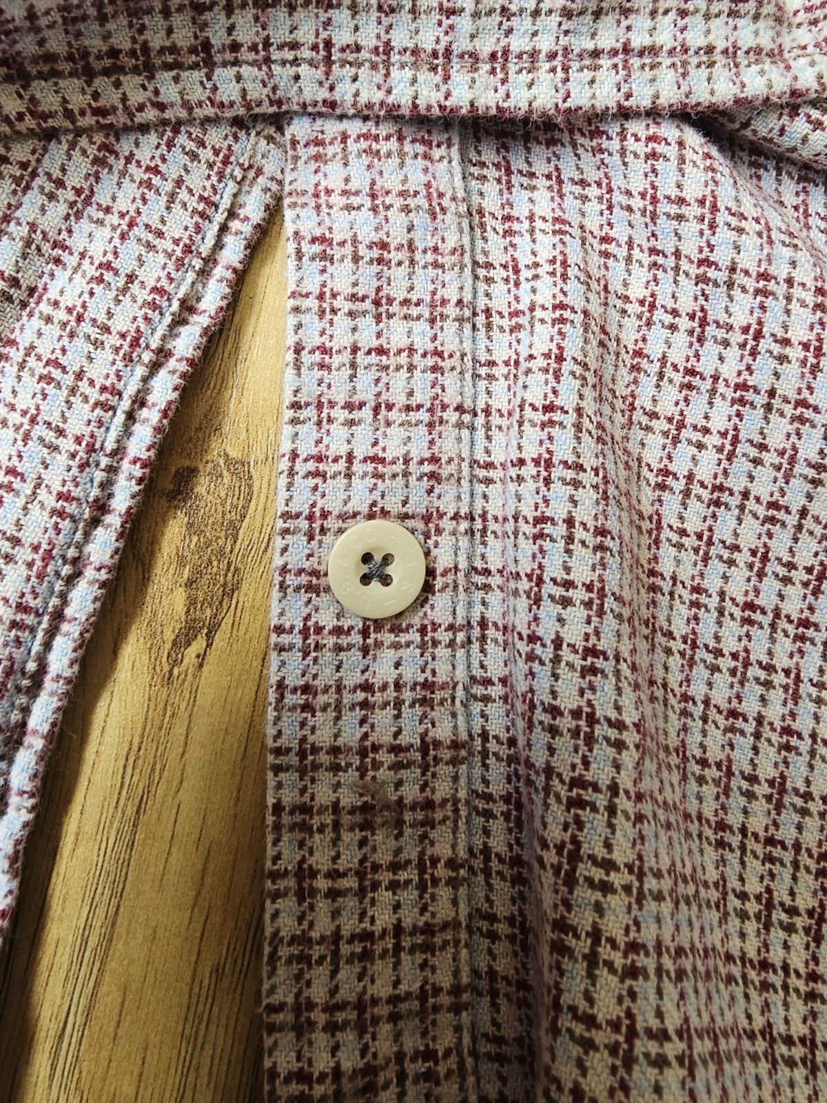 Vintage 1997 Levi’s Men’s Plaid Flannel Shirt Large Cotton Long Sleeve Oversized image 10