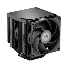 CPU Air Cooler Dual-Tower, 7 6mm Heatpipes, 120mm Hydraulic PWM Fan, Anti-Def...