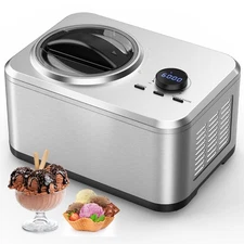 DEFECTIVE COWSAR IC3915SY 16 QUART ICE CREAM MAKER MACHINE  STAINLESS ST G3D