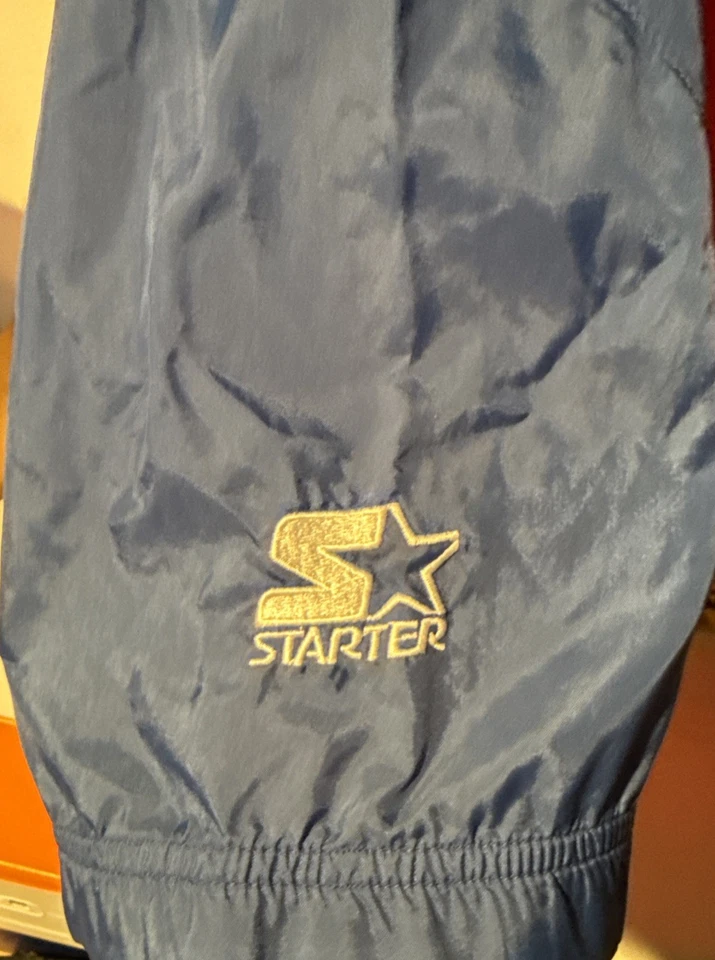 Philadelphia Phillies Jacket Vintage 90’s Starter Coat Rain Windbreaker Men’s L - Image 4 of 4