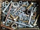 30 lbs Weathered Assorted Screws Nuts Bolts Washers Rivet
