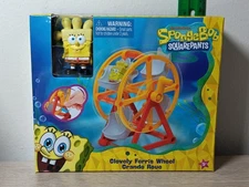 *FREE SHIP* GLOVELY FERRIS WHEEL SpongeBob SquarePants Playset Nickelodeon