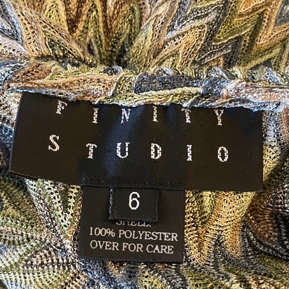 Finity Studio Zigzag Patterned Women's Casual Bus… - image 2