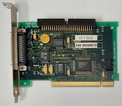 Symbios Logic NCR815XS PCI SCSI Controller (53C815, retro, 1994)