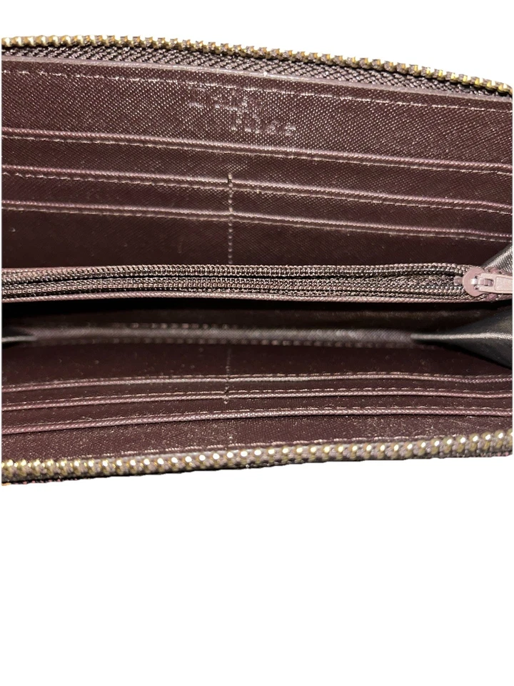 Daisy Rose Women's Leather Checkered Backpack Wallet - Image 3 of 4