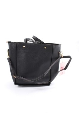 JINGPIN Henkeltasche Klein Damen Tasche schwarz Casual-Look